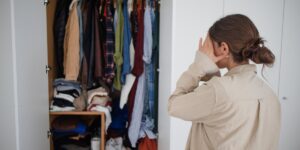 Declutter with a storage unit